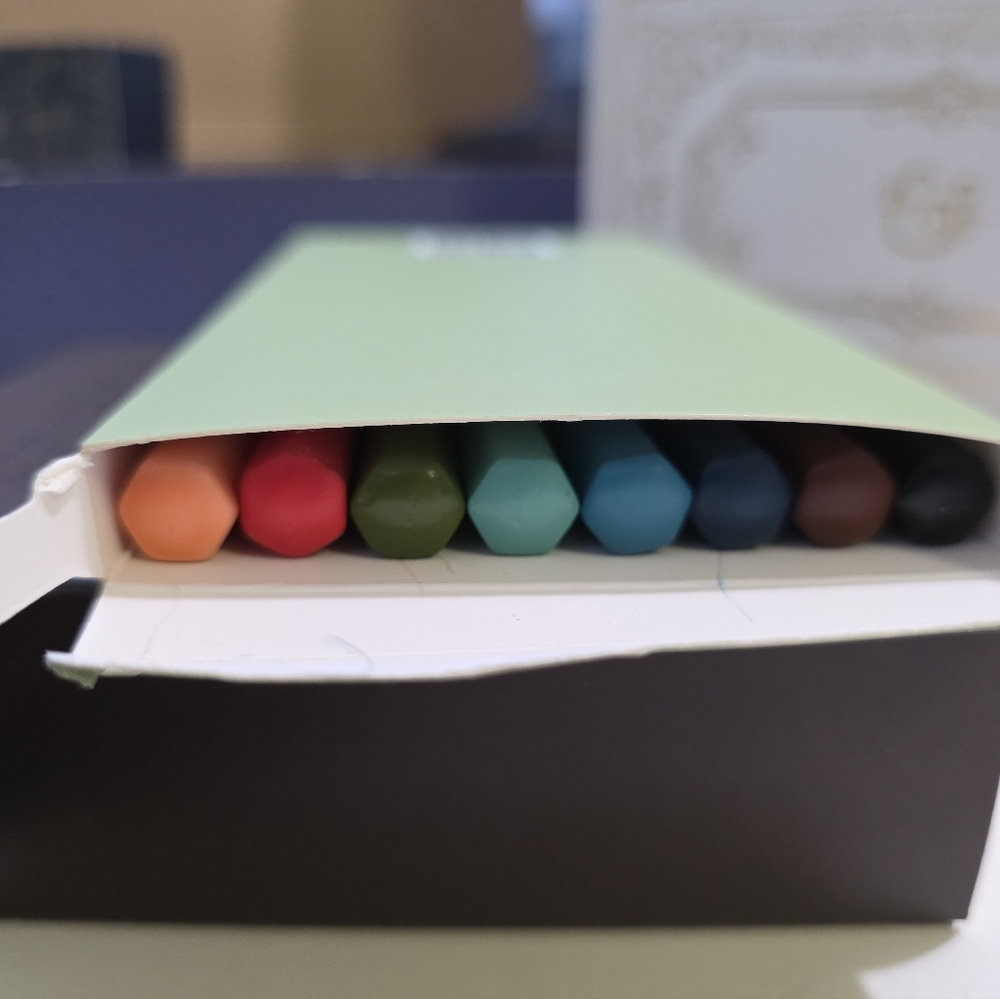 Archer & Olive Butterfly Wax Seal and 8ct Colored Pencil Set - Picture 3 of 7